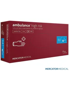 RĘKAWICE LATEKSOWE 8% VAT RMM-AMBULANCE N