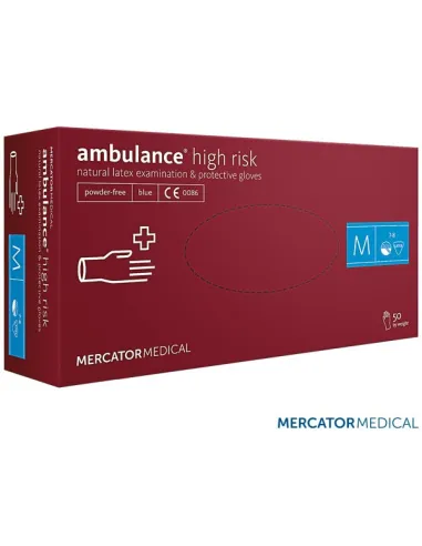 RĘKAWICE LATEKSOWE 8% VAT RMM-AMBULANCE N