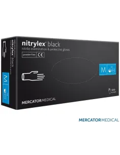 RĘKAWICE NITRYLOWE 8% VAT RMM-NITBLACK B