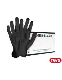 RĘKAWICE NITRYLOWE RNITRIO-BLACKER B 2