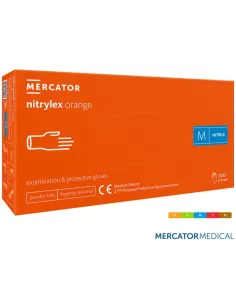 RĘKAWICE NITRYLOWE 8% VAT RMM-NITORANGE P
