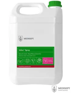 SPRAY DO MYCIA I DEZYNFEKCJI POWIERZCHNI MED-VELSPRAY 2