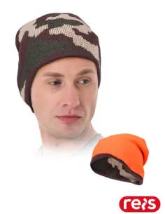 CZAPKA OCHRONNA OCIEPLANA CZMORO MOP