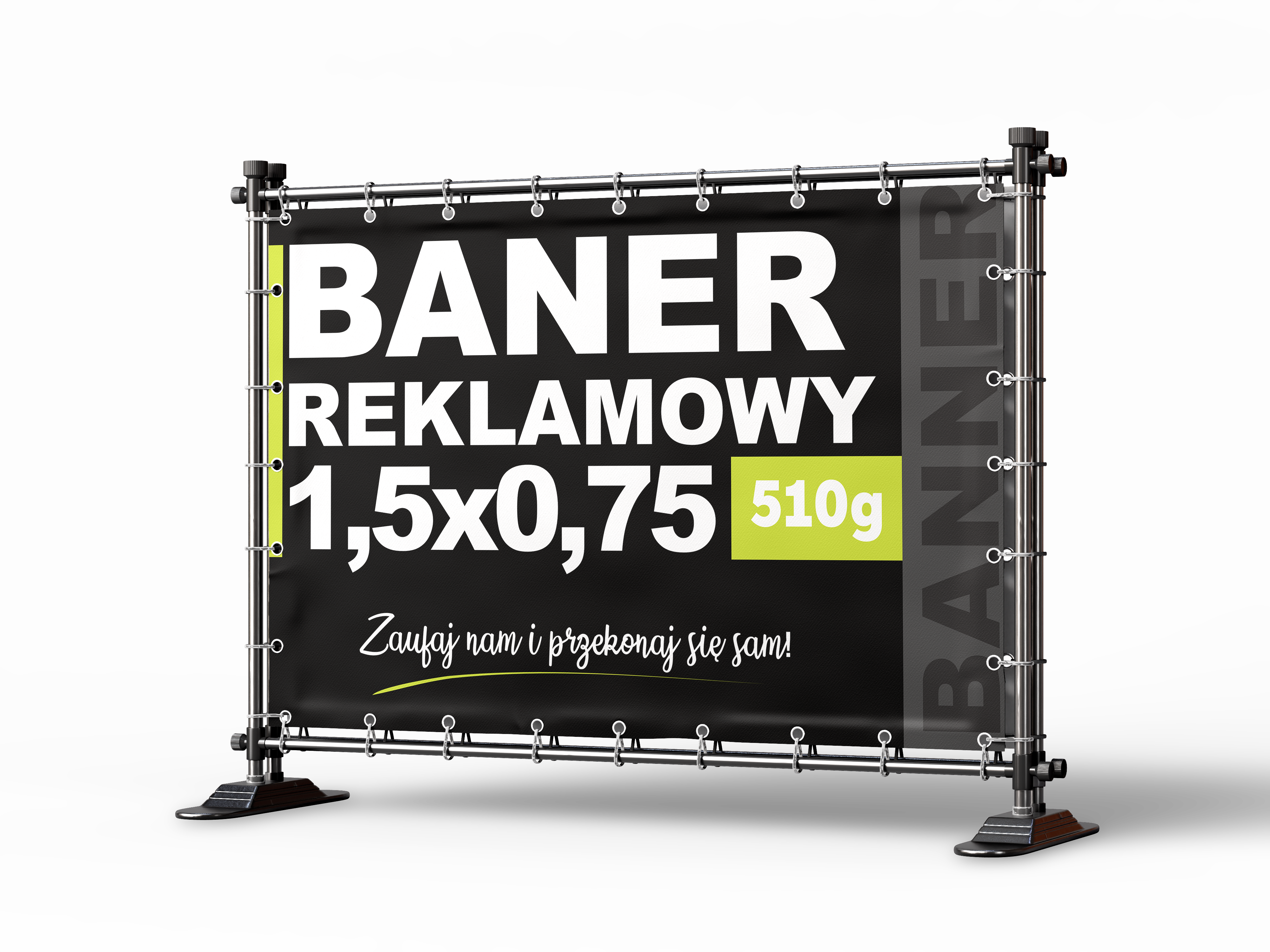Baner laminowany