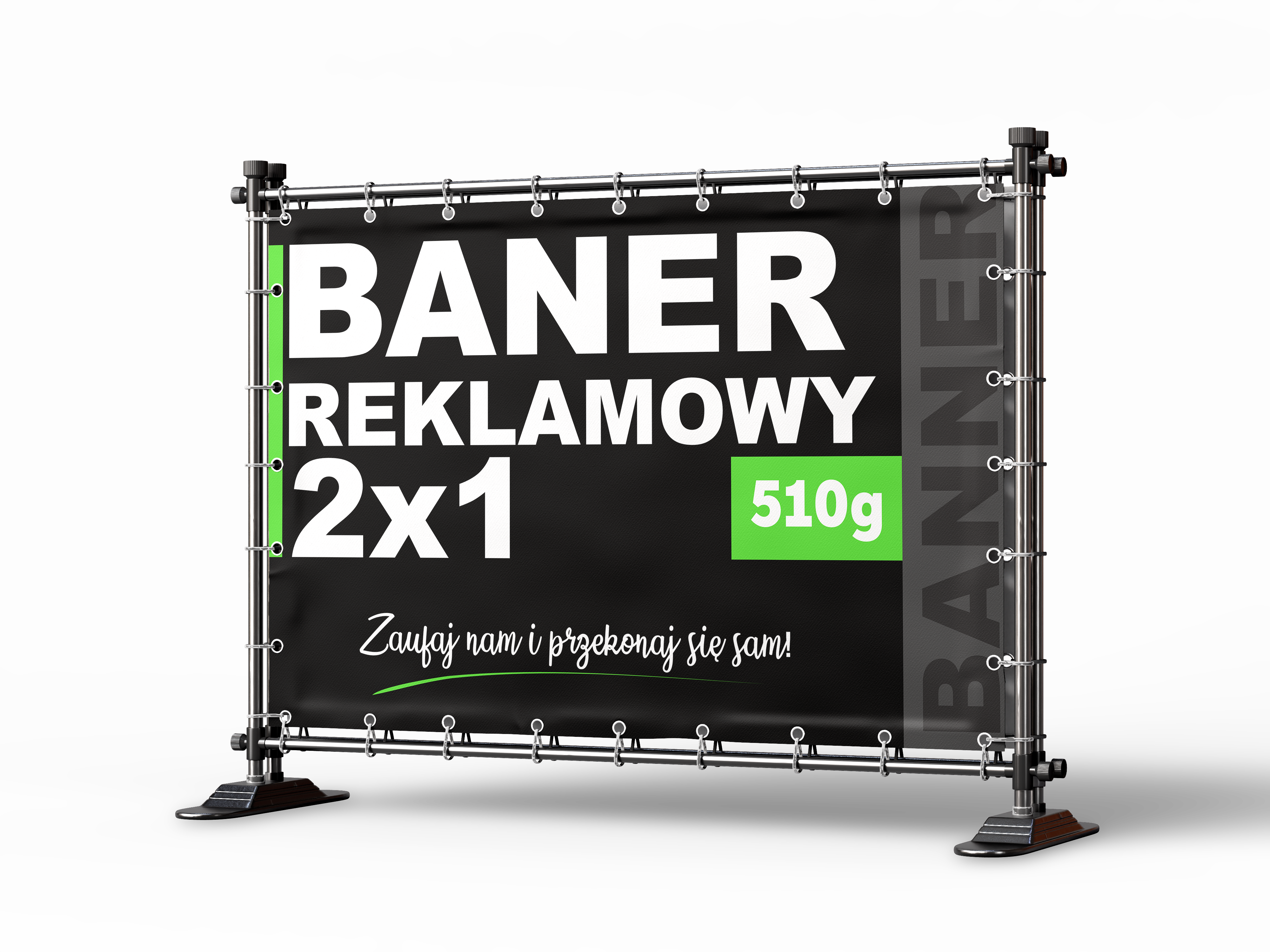 Baner laminowany