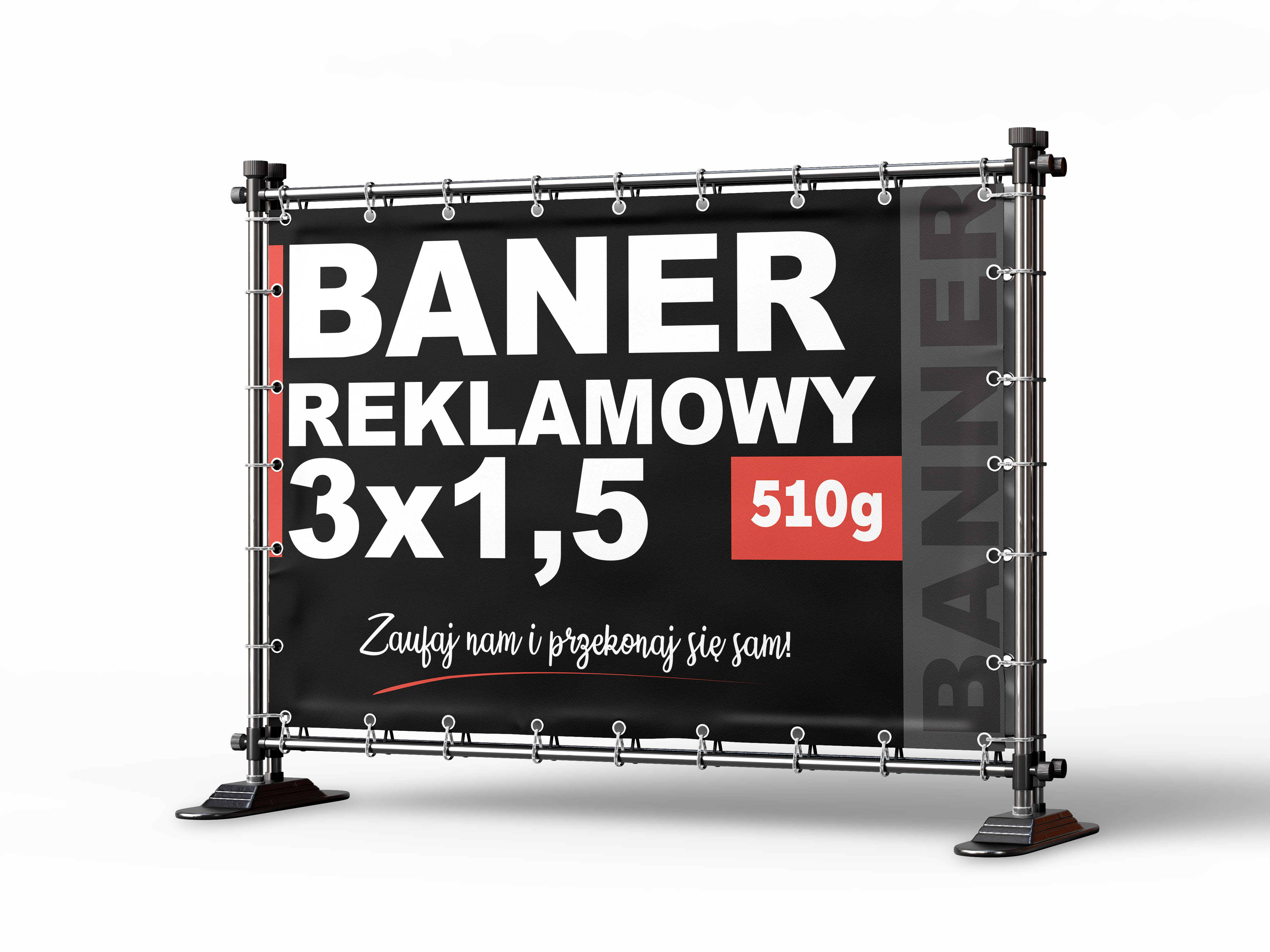 Baner laminowany