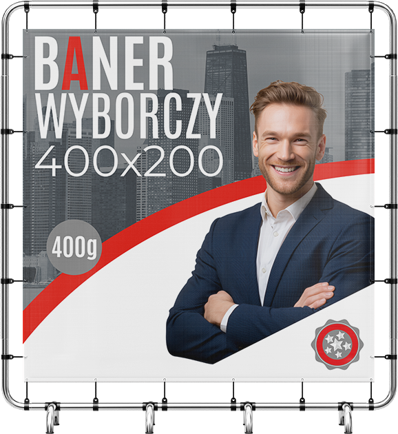 Baner laminowany