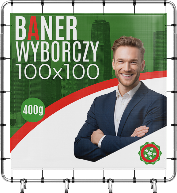 Baner laminowany