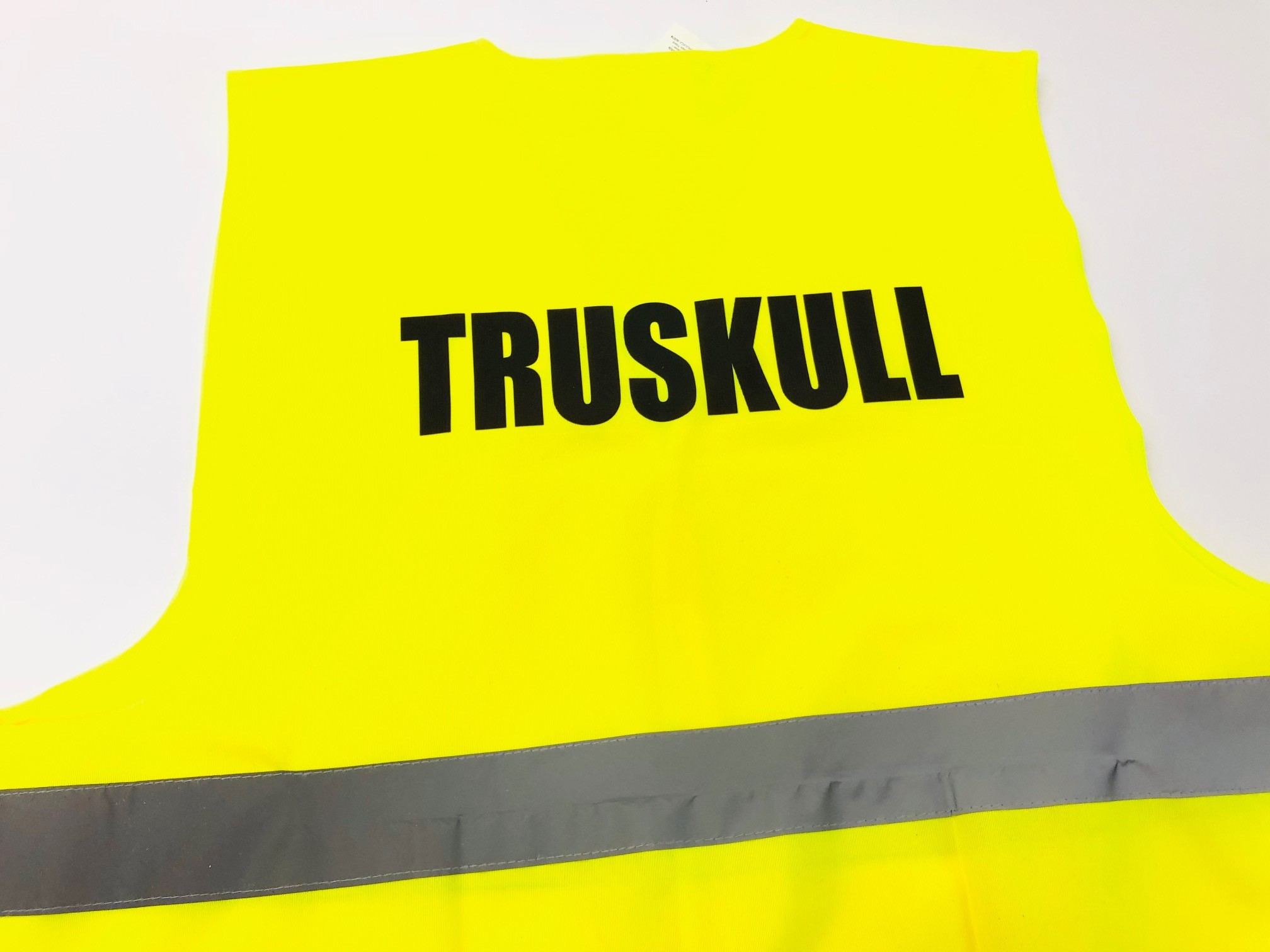 Kamizelka odblaskowa z nadrukiem