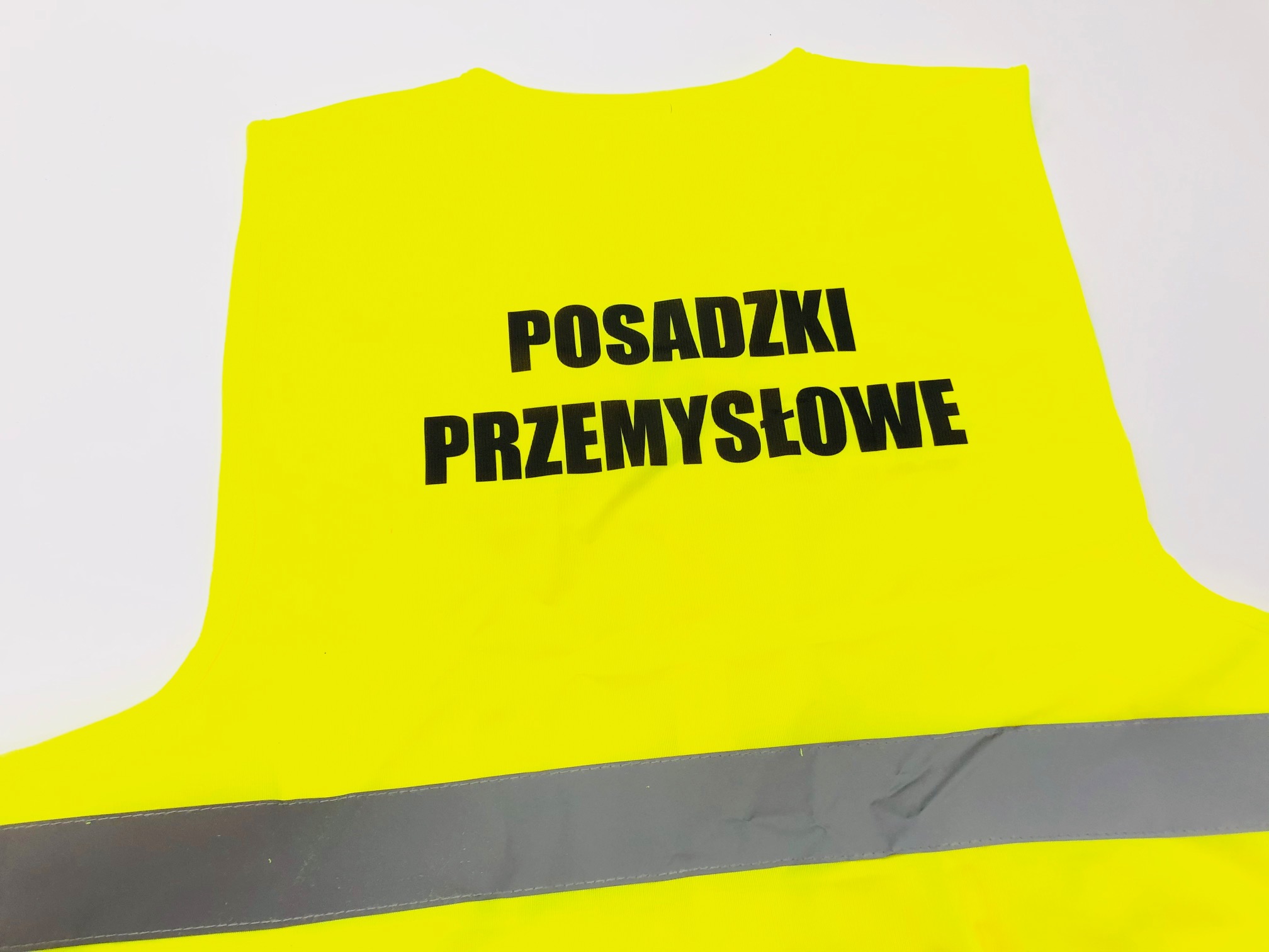 Kamizelka odblaskowa z nadrukiem