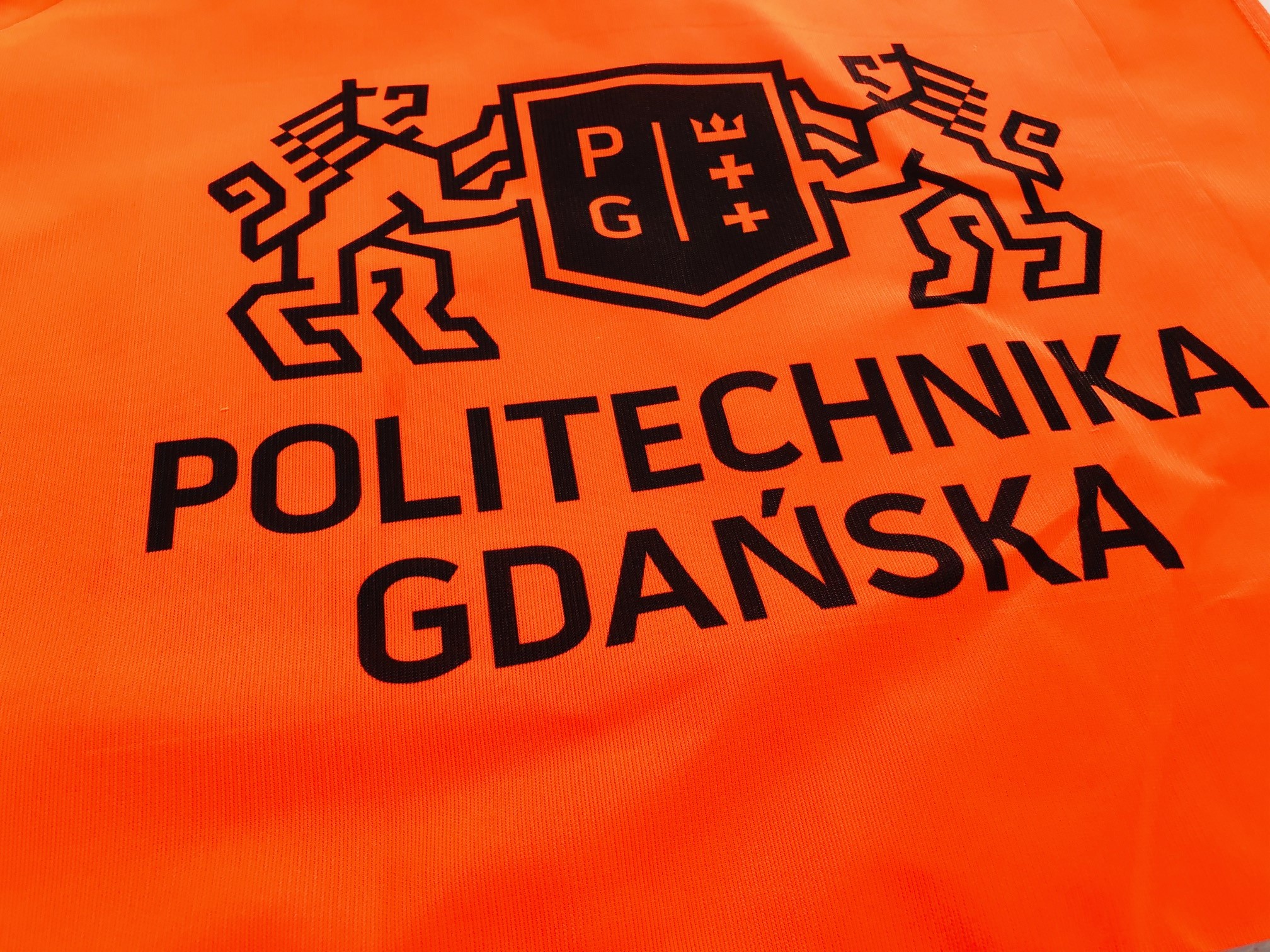 Kamizelka odblaskowa z nadrukiem